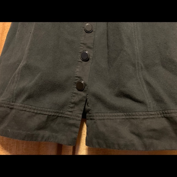 Black knit Banana Republic button up dress - Picture 4 of 5